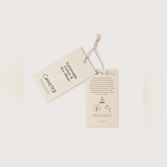 Mango [10] Mom comfort  high-rise jeans - Picture 9 of 11